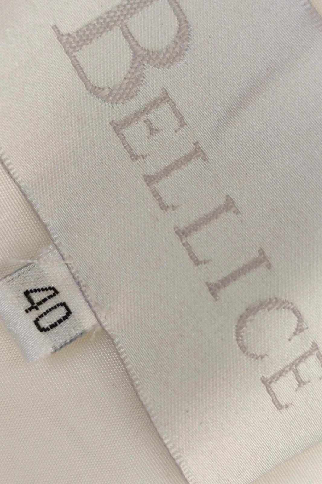 Corpiño Satén Seda Novia Bellice 40 / Corset Mariée Soie Perles / Silk Bridal Bodice Top L – Bellice – taille L / 40 / 12 5