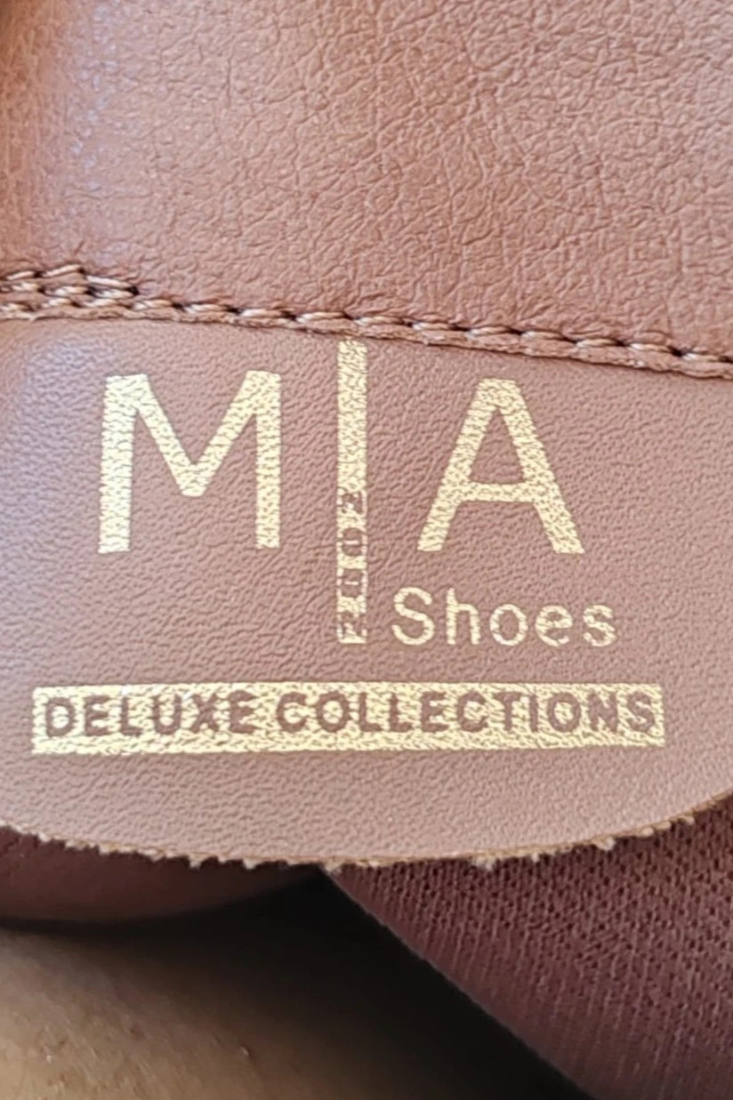 Bottes hautes froncées camel 38 MIA Shoes / Botas altas arrugadas slouchy 38 / Slouchy Boots – Mia – taille 38 3