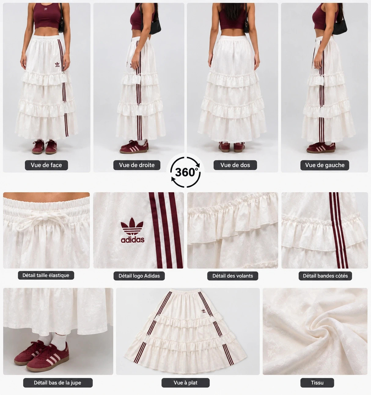 🤍 Jupe Adidas Taille M édition spéciale Corée 🇰🇷 – adidas – taille M / 38 / 10 5