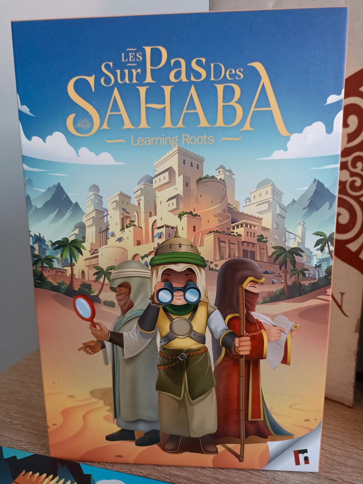 🎲 Jeu de société "Sur les Pas des Sahaba" Learning Roots – Complet – Très bon état* – Collection Sahaba 5