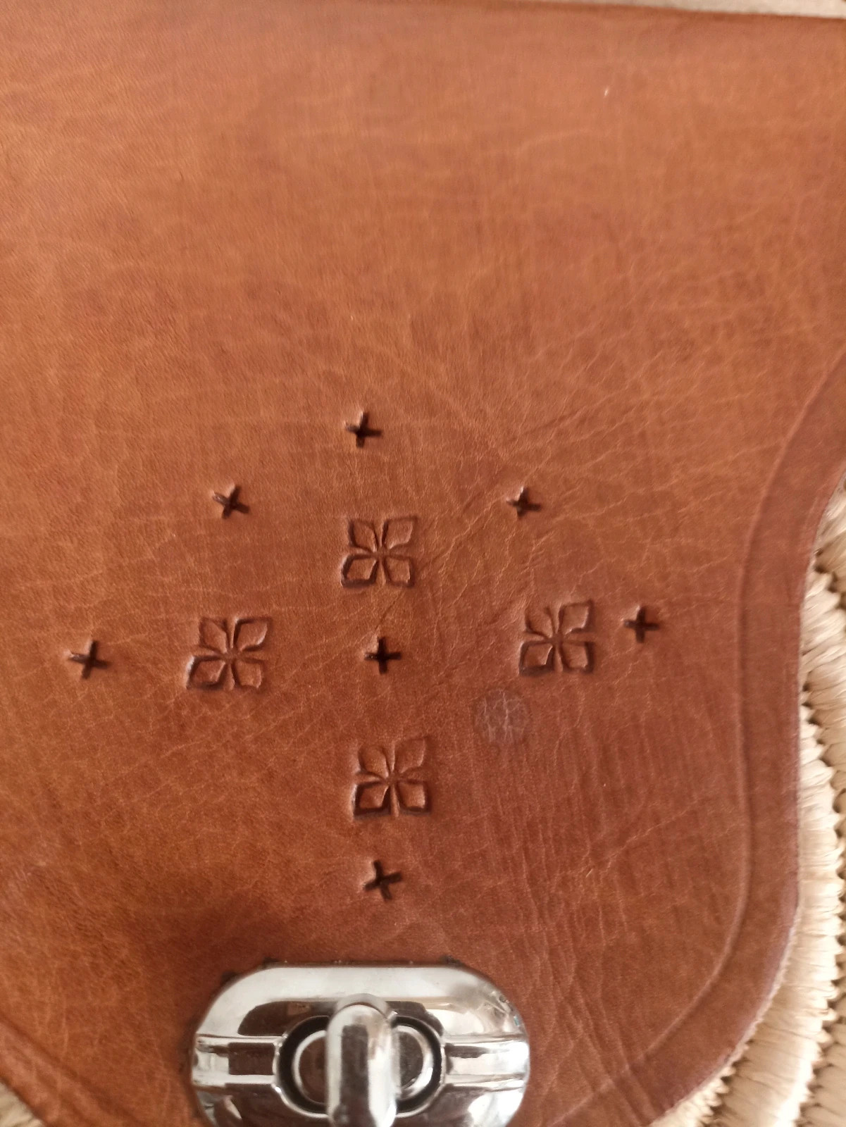 🤎 Sac rond en paille tressée – Artisanat du Maroc 🇲🇦 – Tendance 5