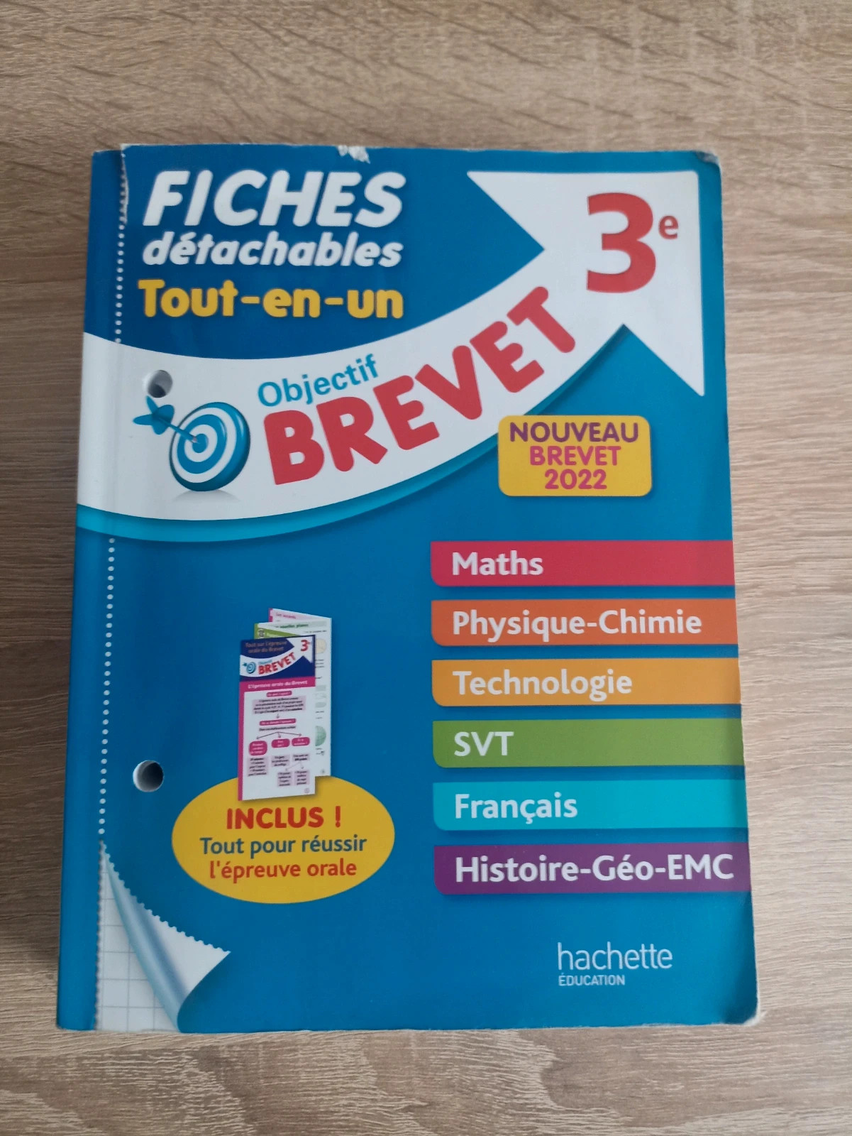 📚 Fiches détachables Tout-en-un 3e – Objectif Brevet 2