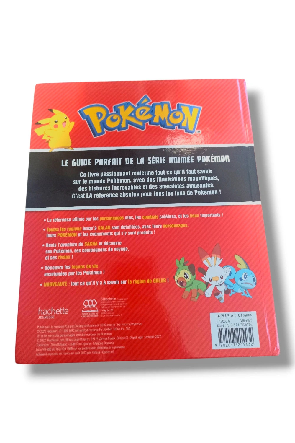 📚 Livre Pokémon – L’encyclo avec toute les pokémons 3