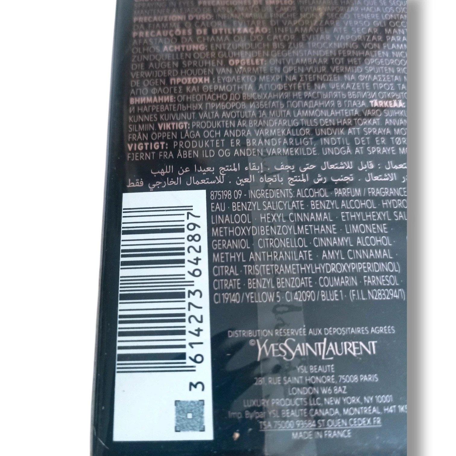 Parfum YSL Black Opium Illicit Green –30 ml🟢 – Yves Saint Laurent 5
