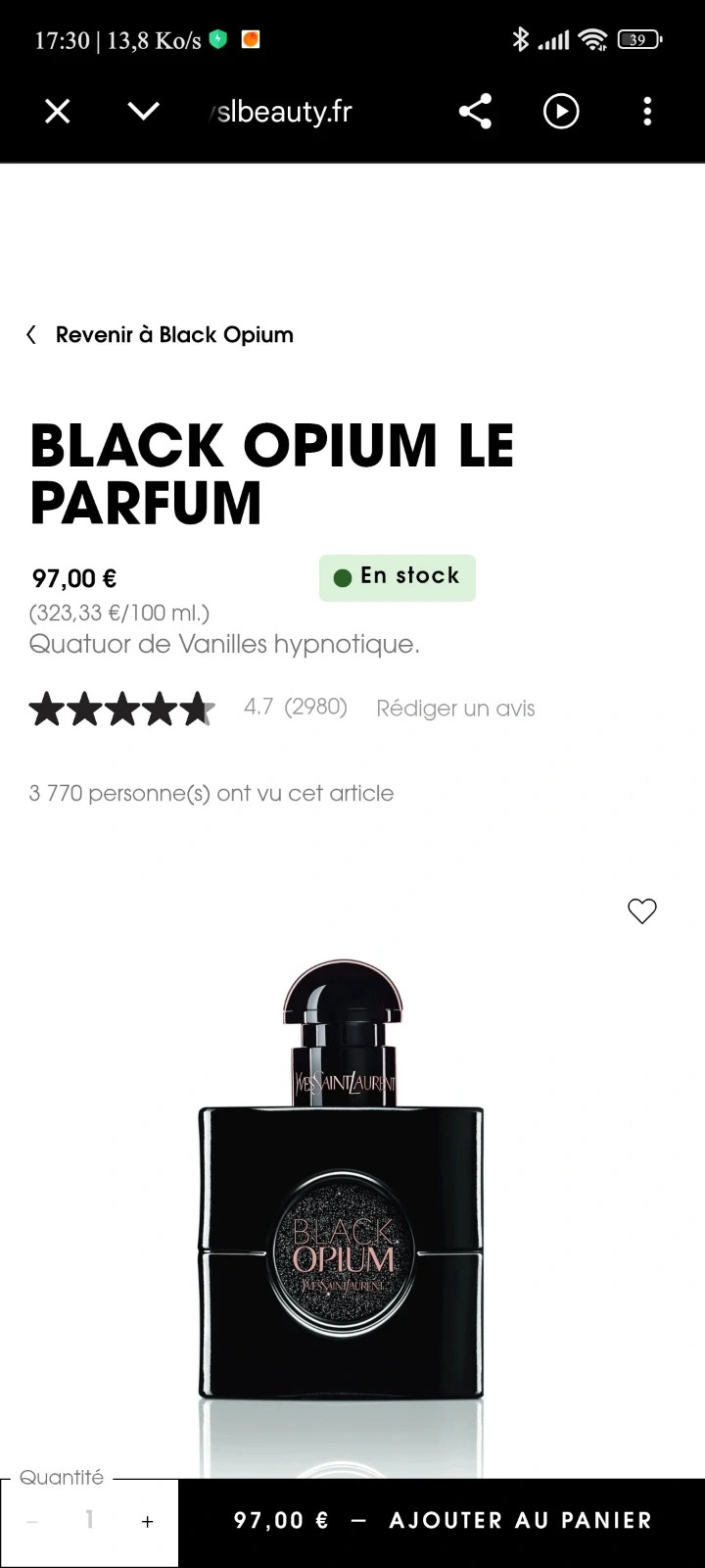 Parfum YSL Black Opium Illicit Green –30 ml🟢 – Yves Saint Laurent 4
