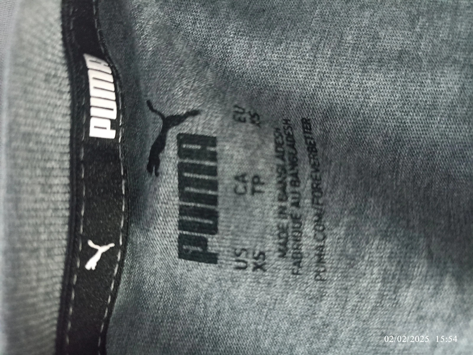 👕 T-shirt gris Puma – Taille XS homme – Puma – taille XS 5
