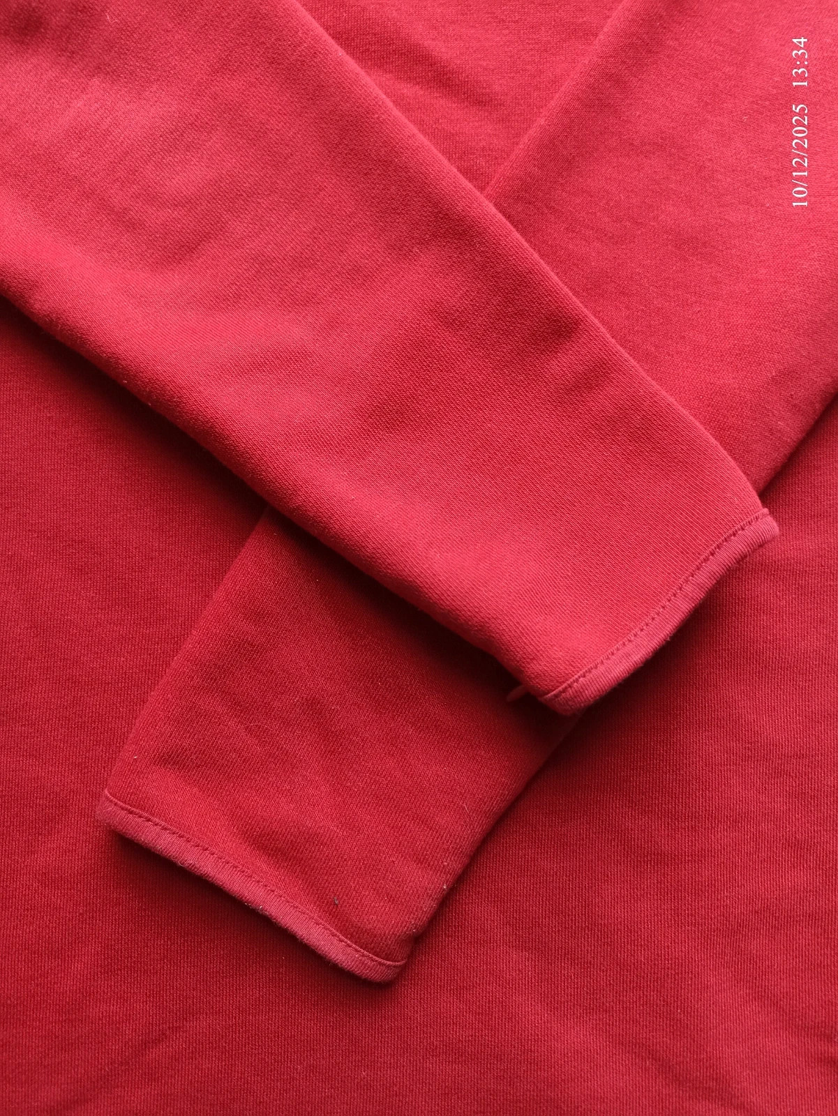 🔴👕 Pull Homme Noujoum Rouge – Taille S – Excellent état – noujoum – taille S 4