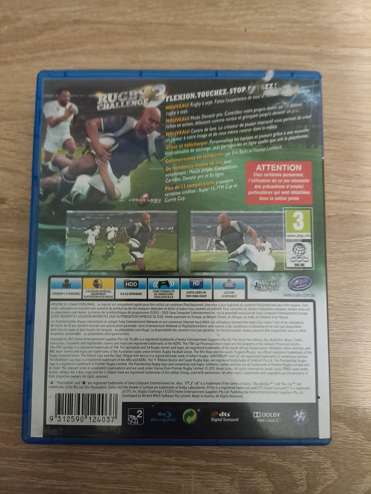 🏉 Rugby Challenge 3 – Jonah Lomu Edition (PS4) | Vintage 🏉 3