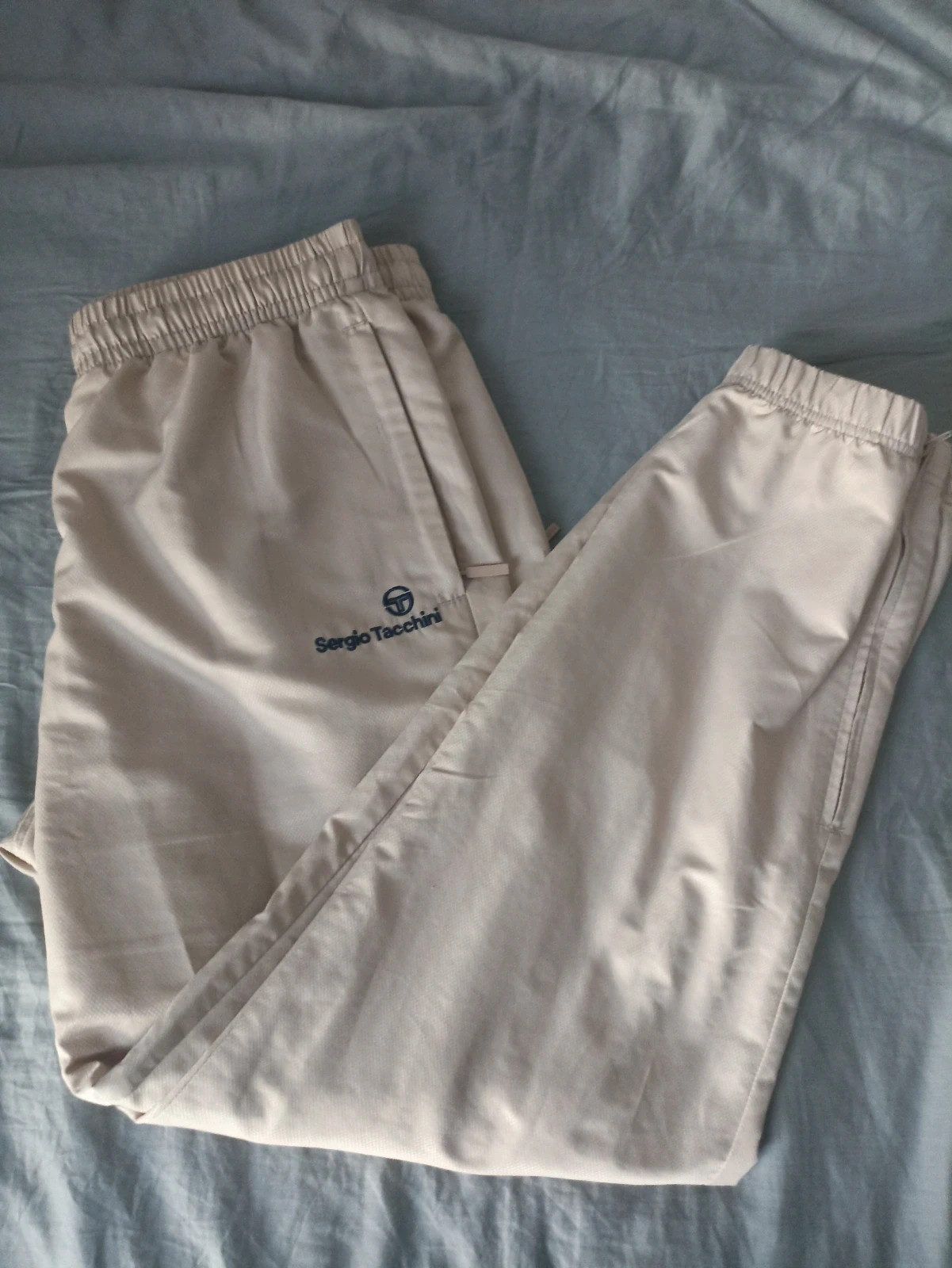 👖 Jogging Sergio Tacchini homme – Beige – Taille L 👖 – Sergio Tacchini – taille L 2