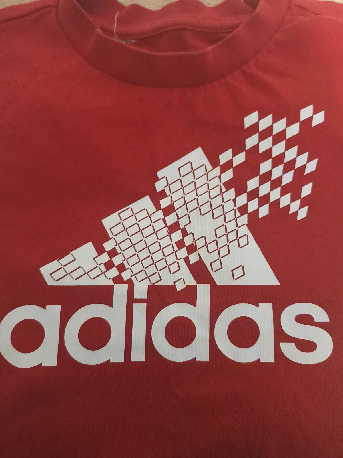 👕 T-shirt Adidas rouge enfant – 9/10 ans Très bon état – 100 % coton🔥 – adidas – taille 10 ans / 140 cm 3