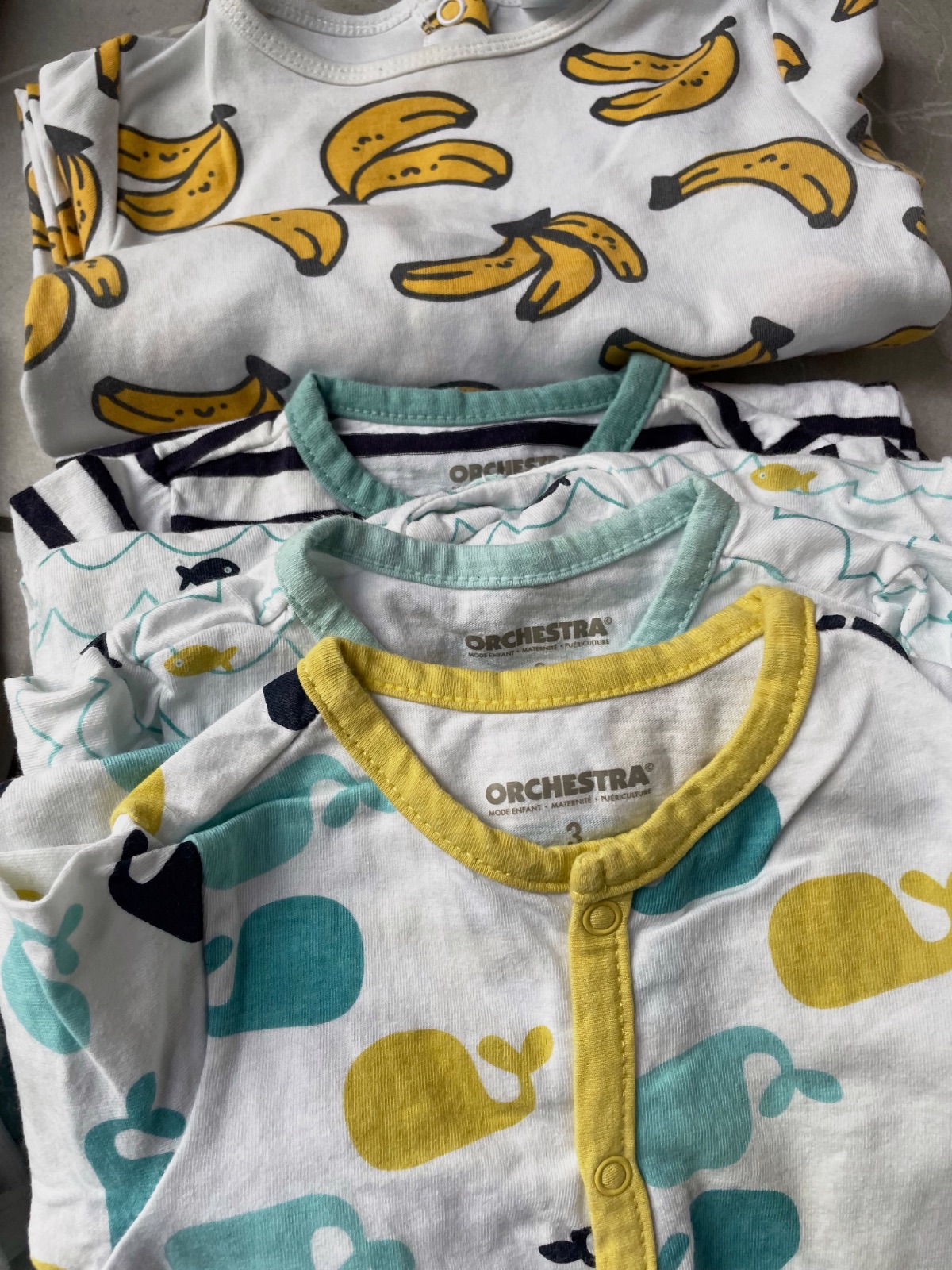 Lot pyjamas et bodies - 3 mois – Gémo – taille 3 mois 4