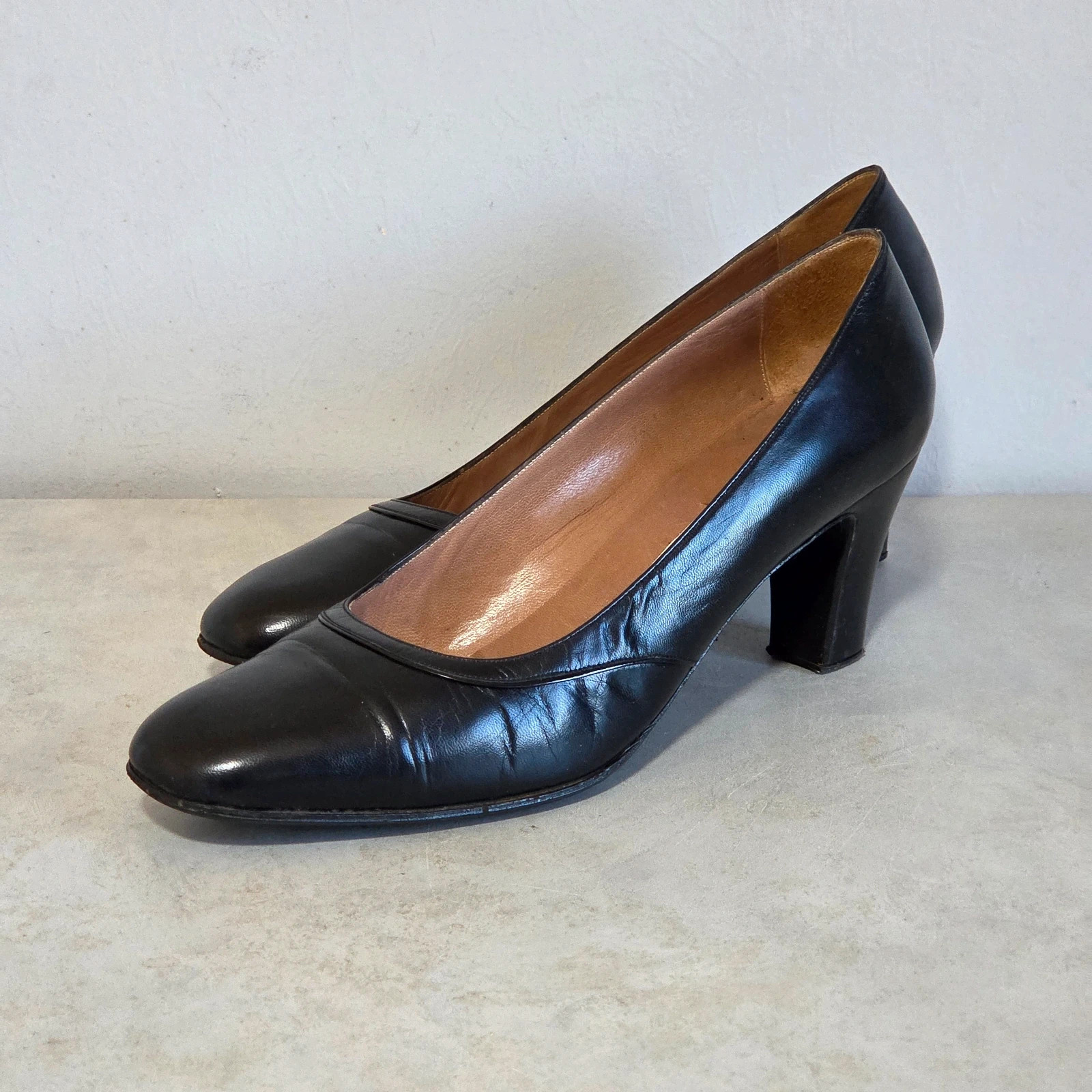Sandale escarpins chaussures a talons CELINE taille 37 cuir noir