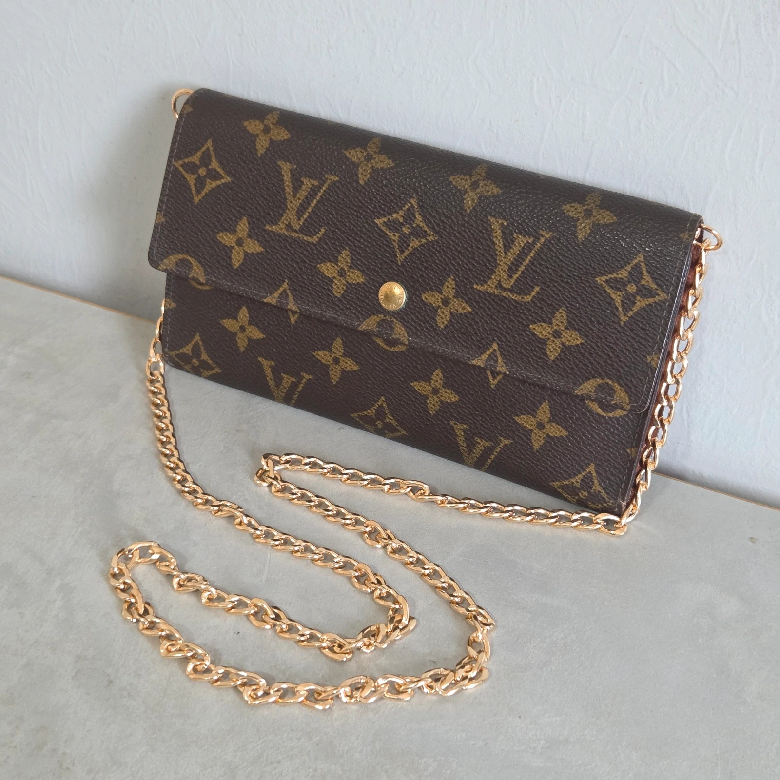 Porte monnaie porte feuille wallet on chain porte carte sac a main louis vuitton sarah vintage – Louis Vuitton 2