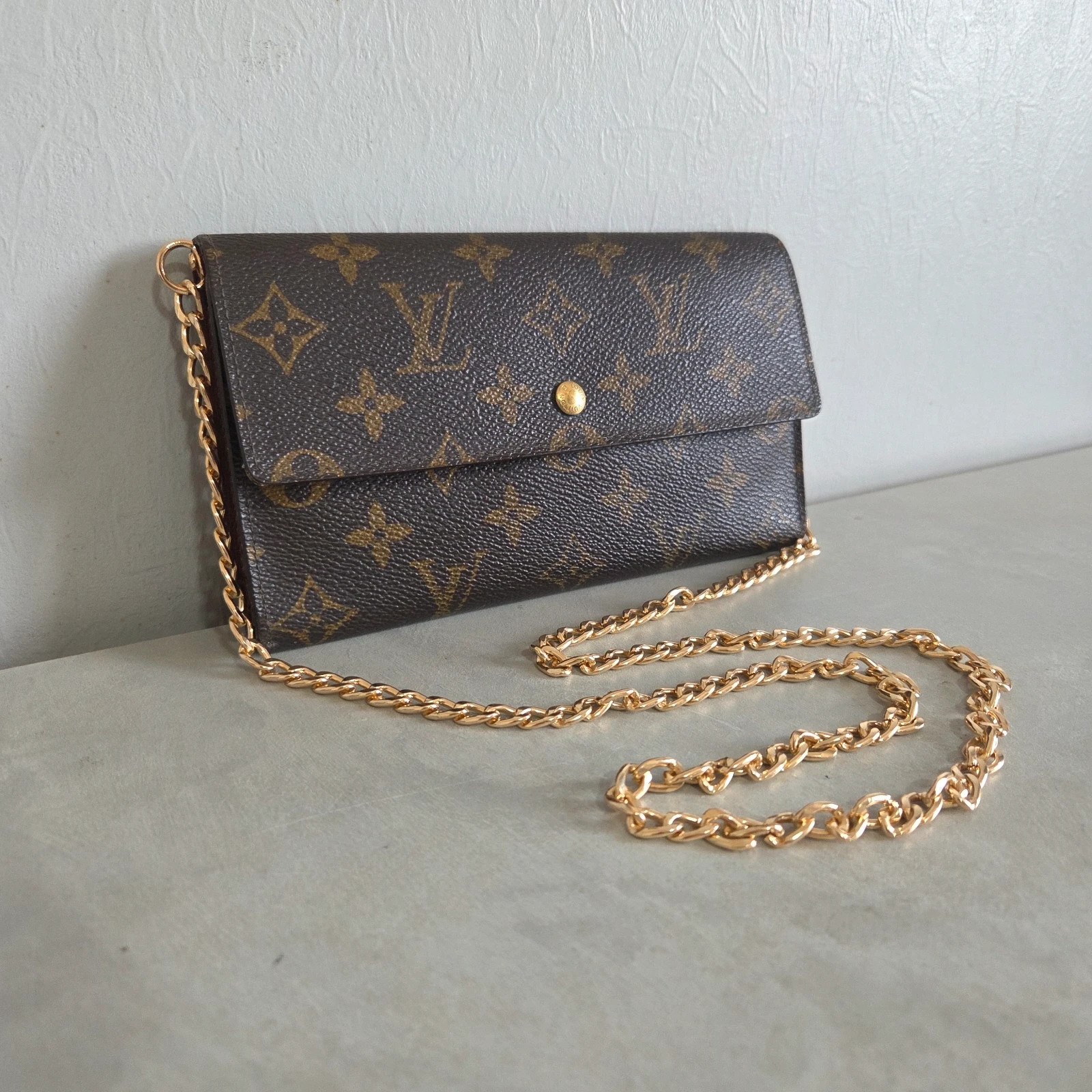Porte monnaie porte feuille wallet on chain porte carte sac a main louis vuitton sarah vintage – Louis Vuitton 3