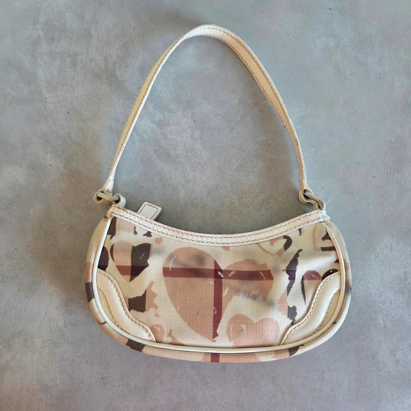 Mini bag sac a main baguette Burberry vintage – Burberry 5