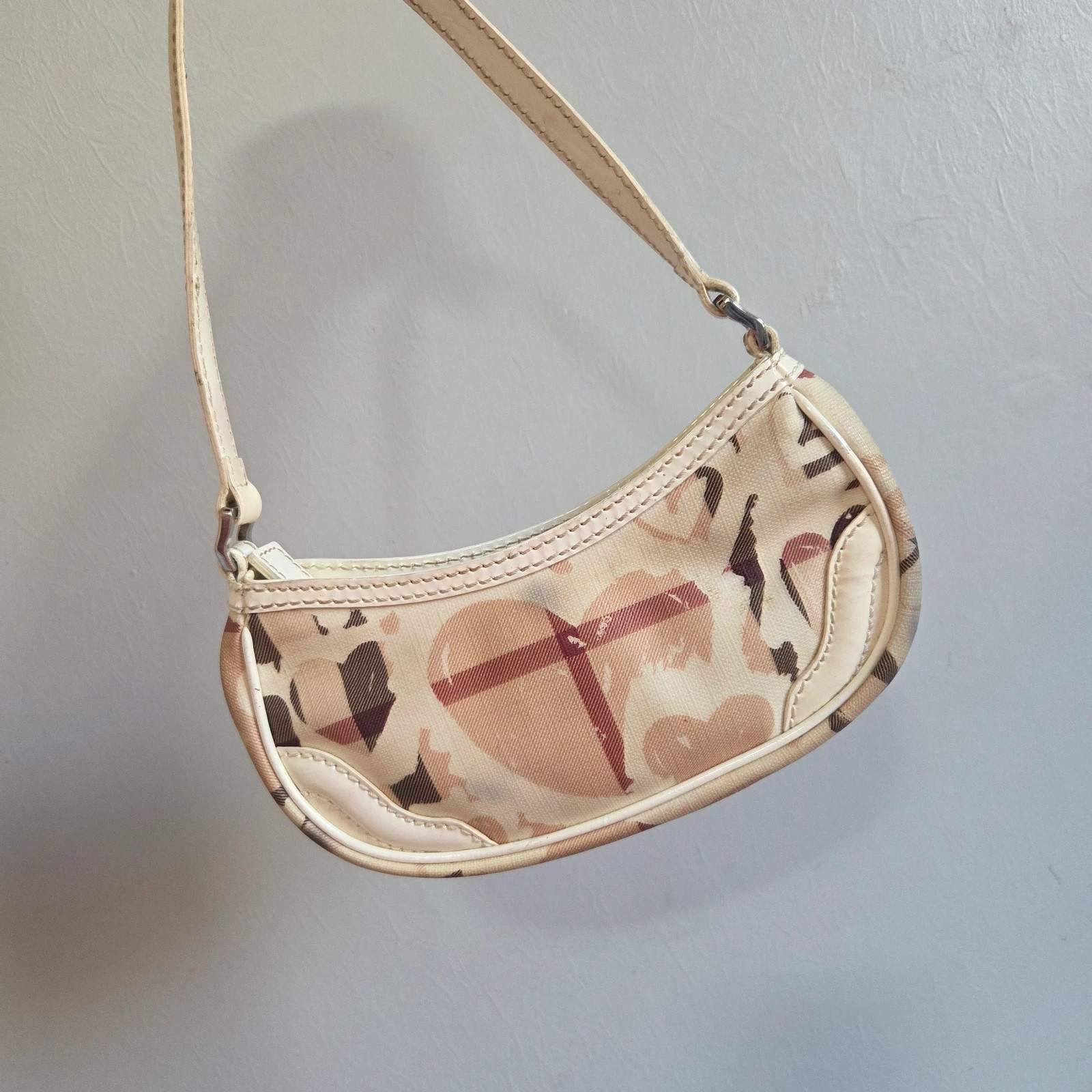 Mini bag sac a main baguette Burberry vintage – Burberry 2