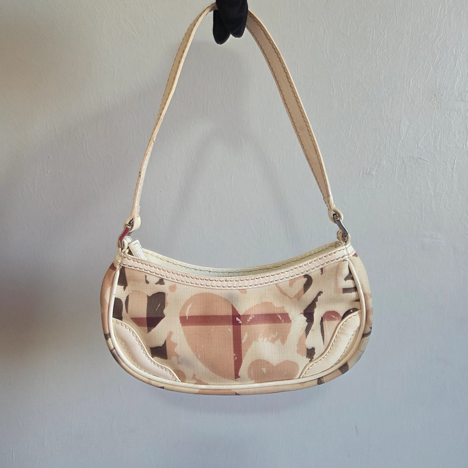 Mini bag sac a main baguette Burberry vintage – Burberry