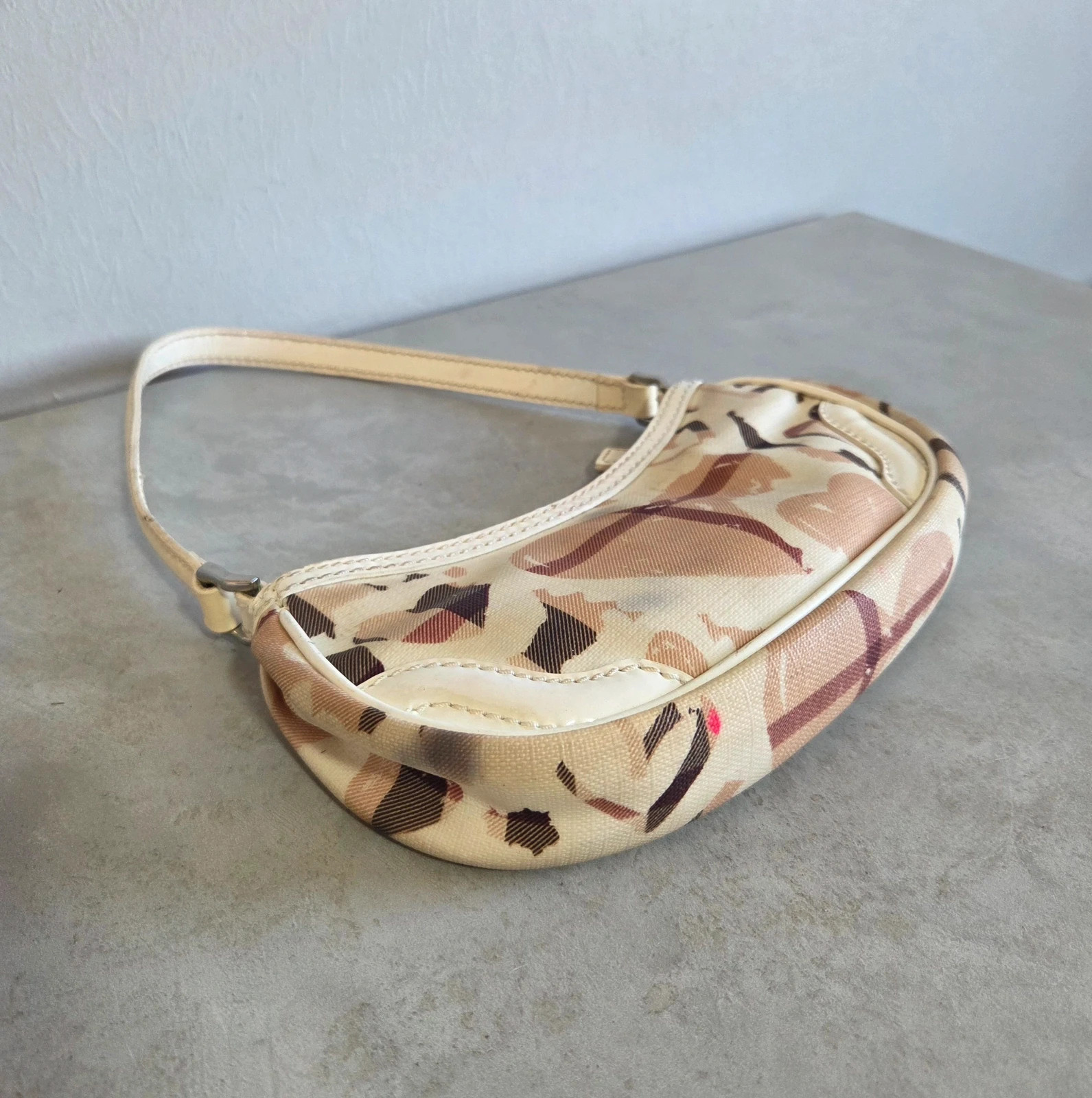 Mini bag sac a main baguette Burberry vintage – Burberry 3