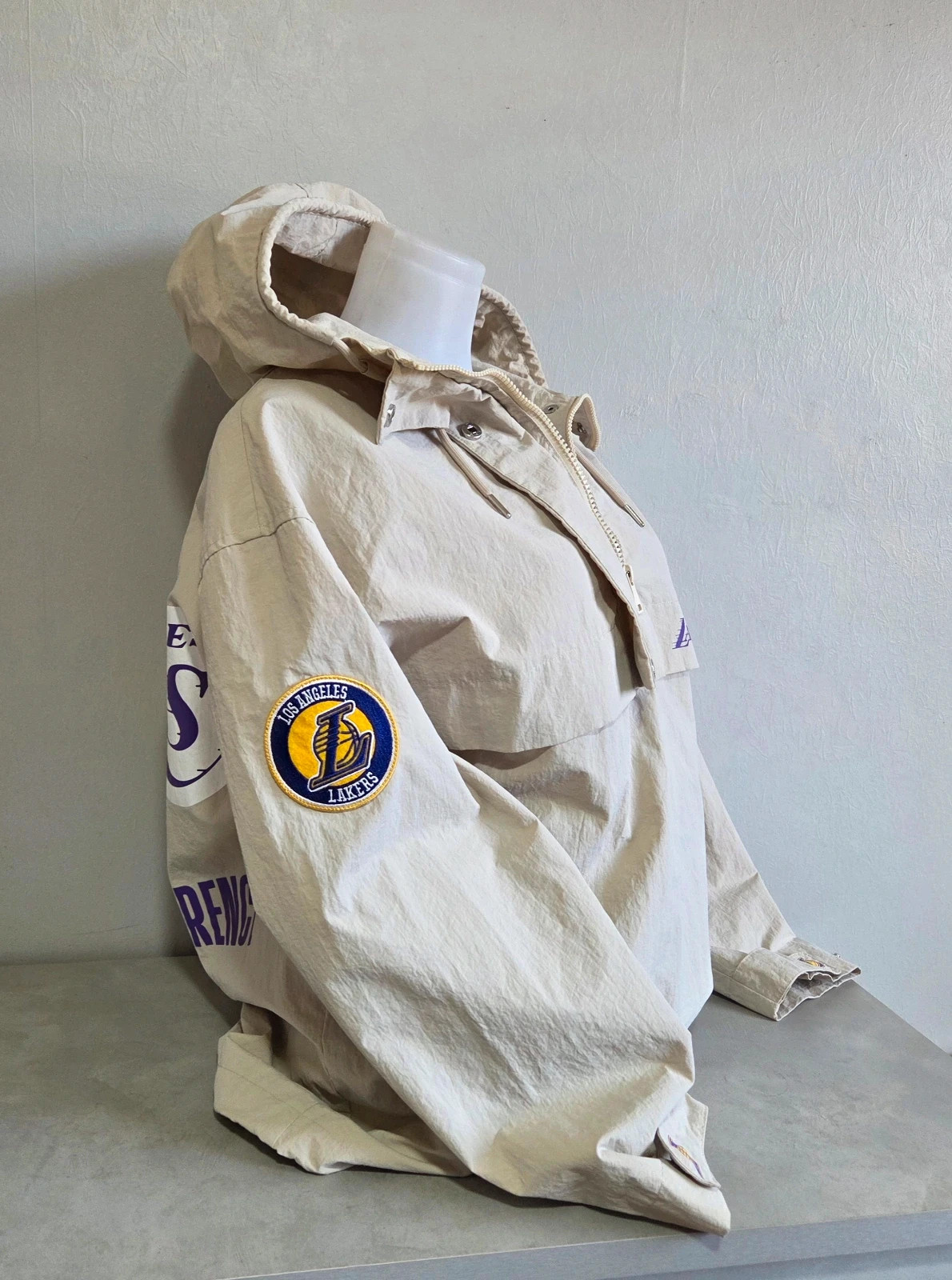 Veste Capuche col zippé camionneur coupe vent NBA los Angeles lakers – NBA – taille S / 36 / 8 4