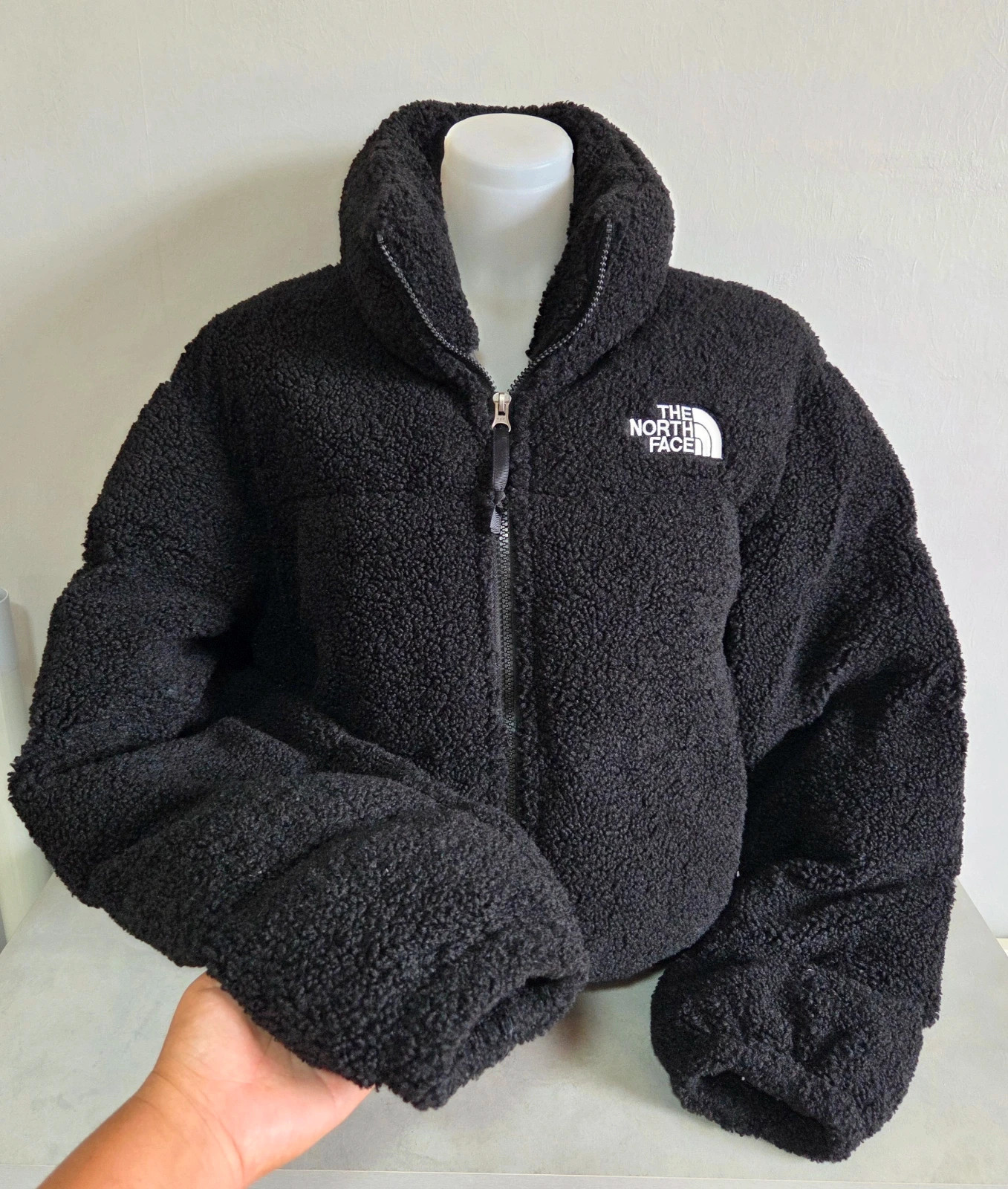 Doudoune manteau blouson polaire the north face chauf taille M noir blanc – The North Face – taille M / 38 / 10 4