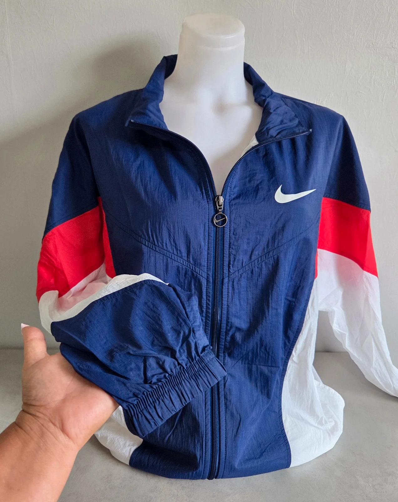 Veste zippé survêtement jogging nike vintage taille XS S oversize large – Nike – taille XS 5