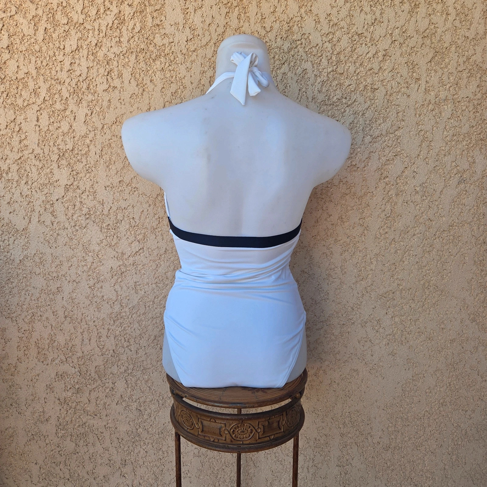 Maillot de bain 1 pièce dos nu tommy Hilfiger taille XS – Tommy Hilfiger – taille XS / 34 / 6 4