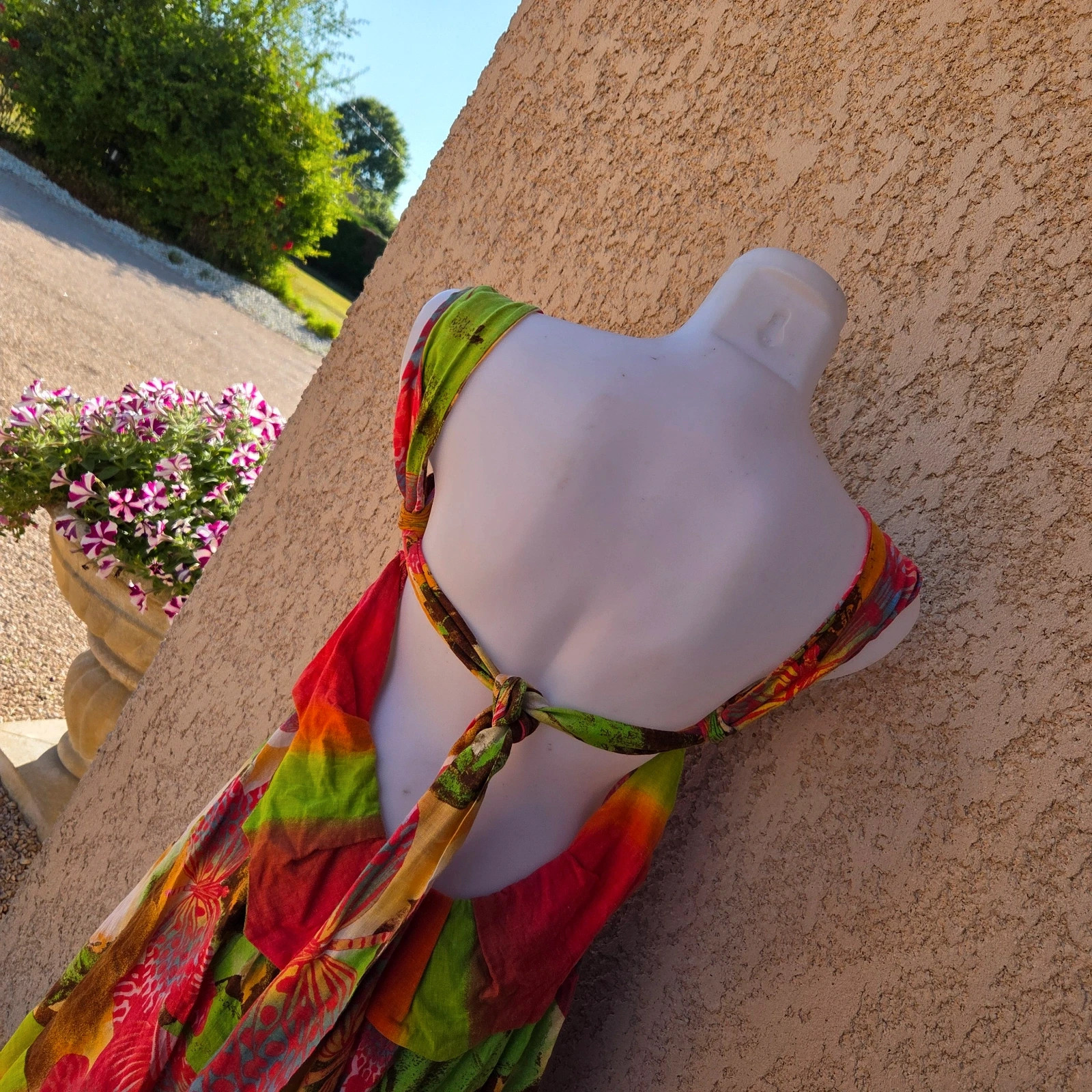Robe mis longue Farm Rio taille S/M dos nu