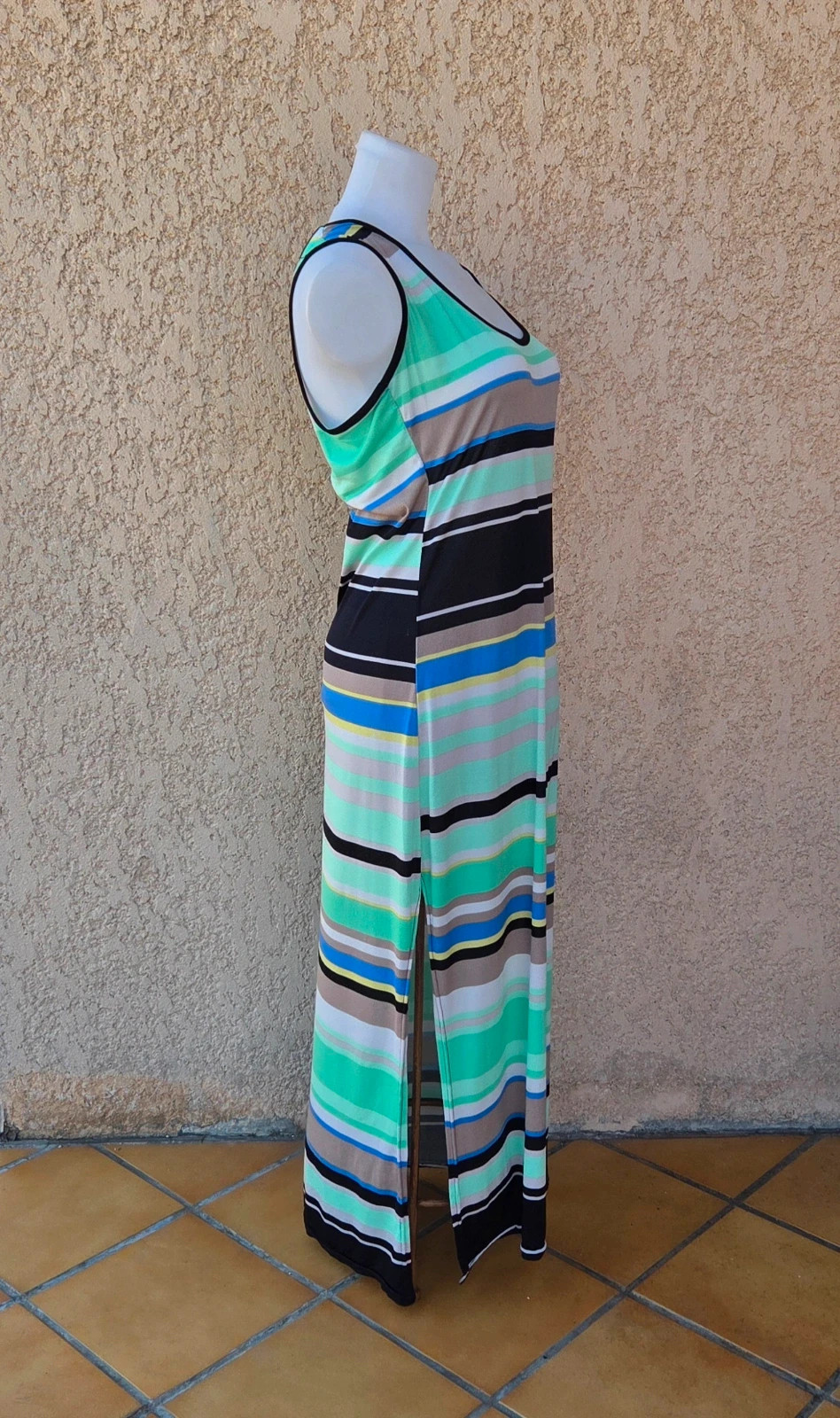 Robe longue motif rayures taille L / 40 – Joy's Paris – taille L / 40 / 12 2