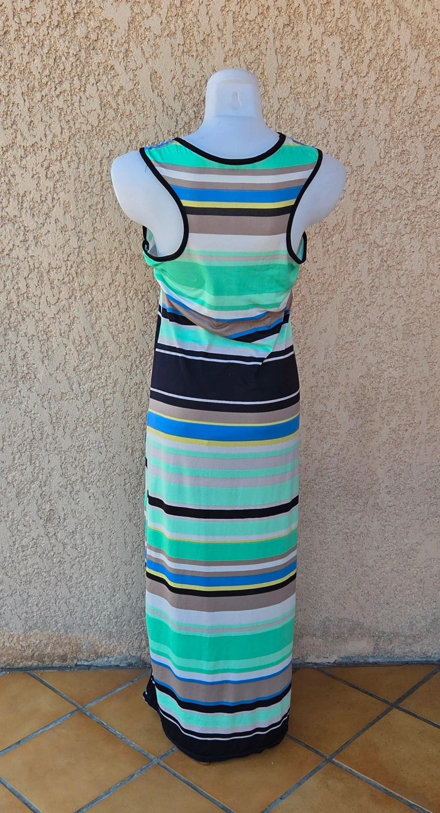 Robe longue motif rayures taille L / 40 – Joy's Paris – taille L / 40 / 12 4