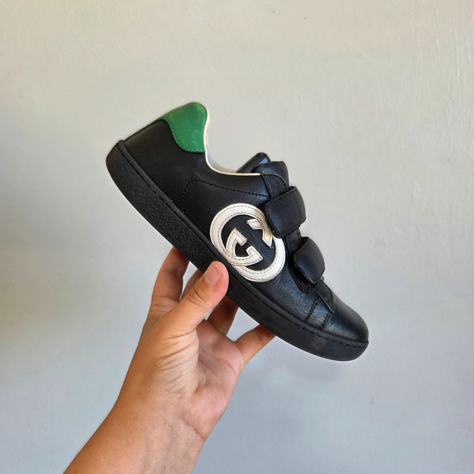 Sneakers basket trainers Gucci scratch enfants taille 33