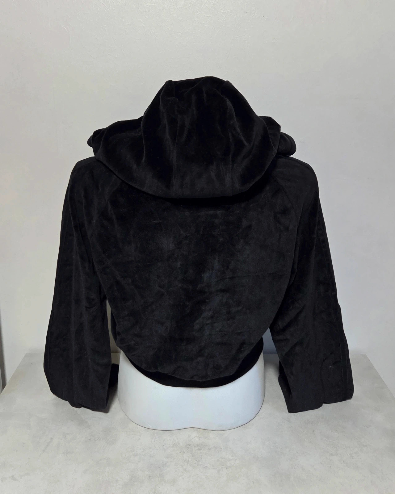 Pull sweat woody sweat-shirt veste zippé velours noir taille XL 42 – adidas – taille XL / 42 / 14 5