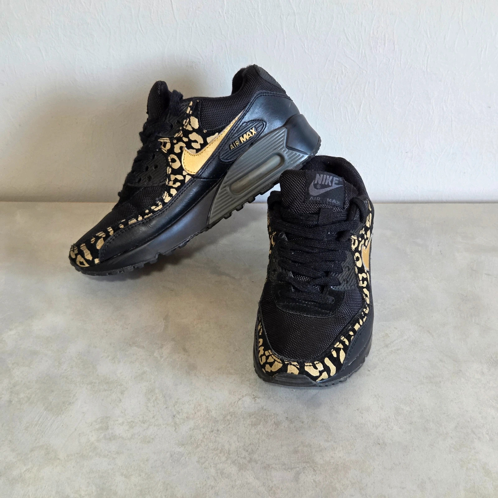Sneakers basket trainers nike air max 90 léopard taille 37,5 – Nike – taille 37.5 3