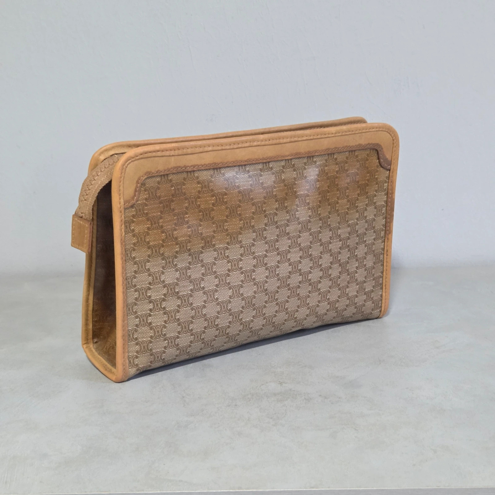 Sacoche sac pochette trousse Céline vintage macadam – CELINE 4