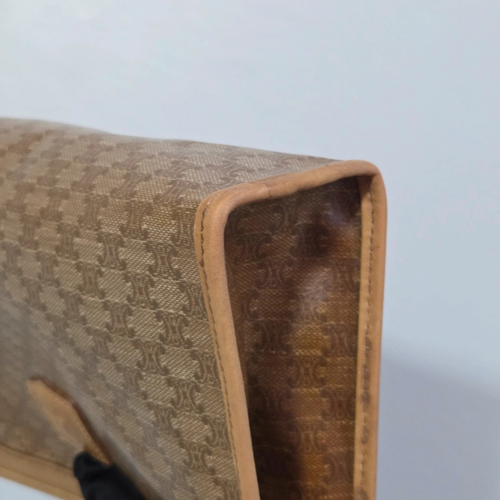 Sacoche sac pochette trousse Céline vintage macadam – CELINE 5