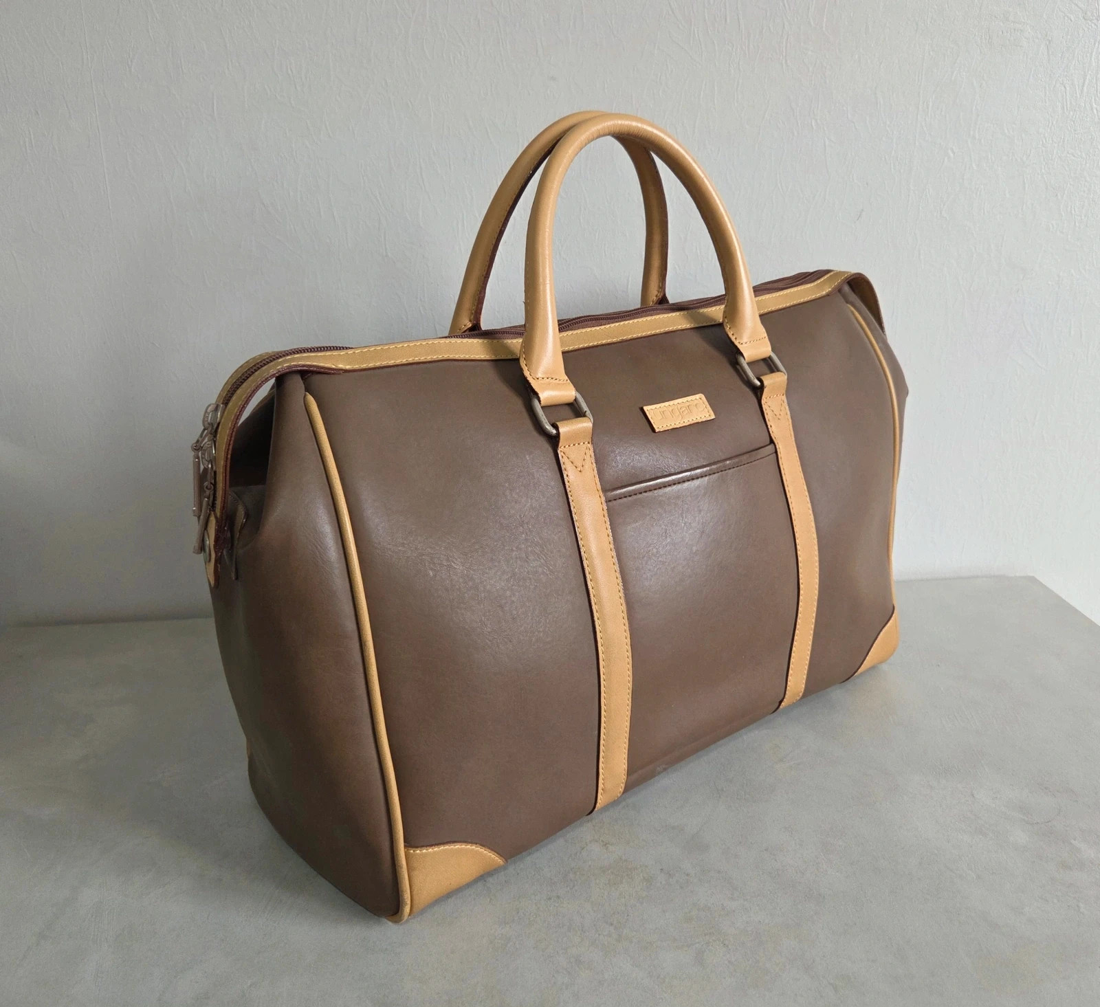 Sac a main sac voyage boston ungaro vintage cuir – Ungaro 2