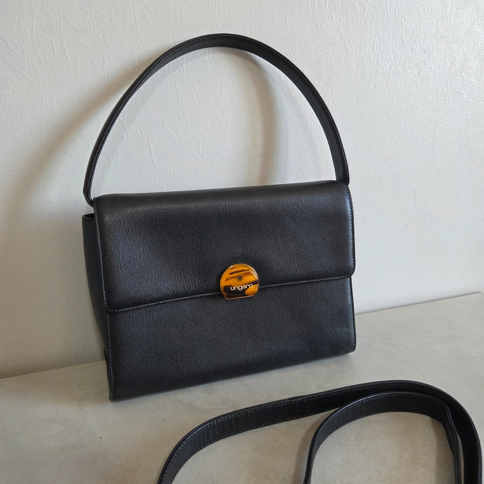 Sac a main bandoulière ungaro vintage noir – Ungaro 2