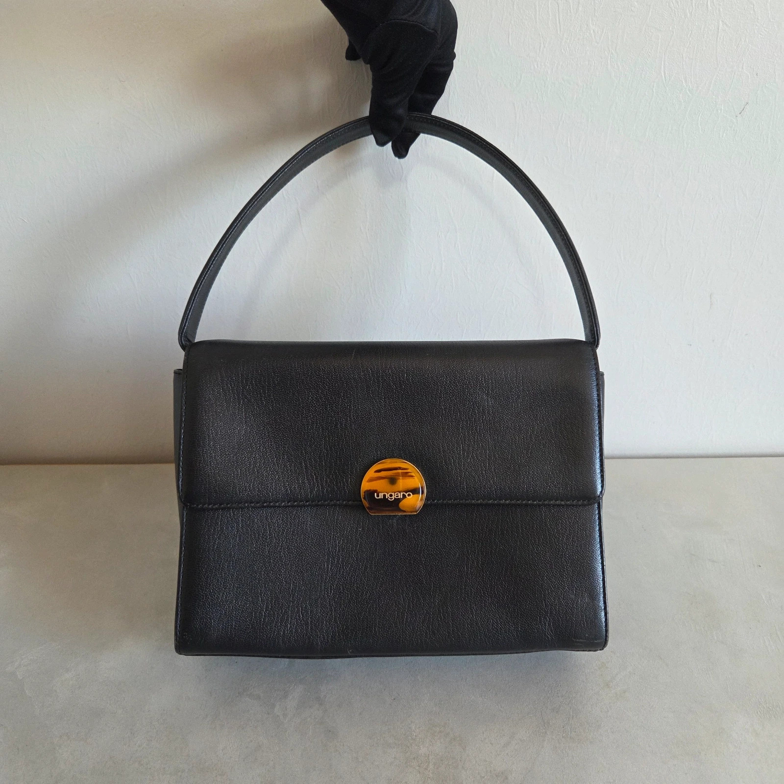 Sac a main bandoulière ungaro vintage noir – Ungaro 3