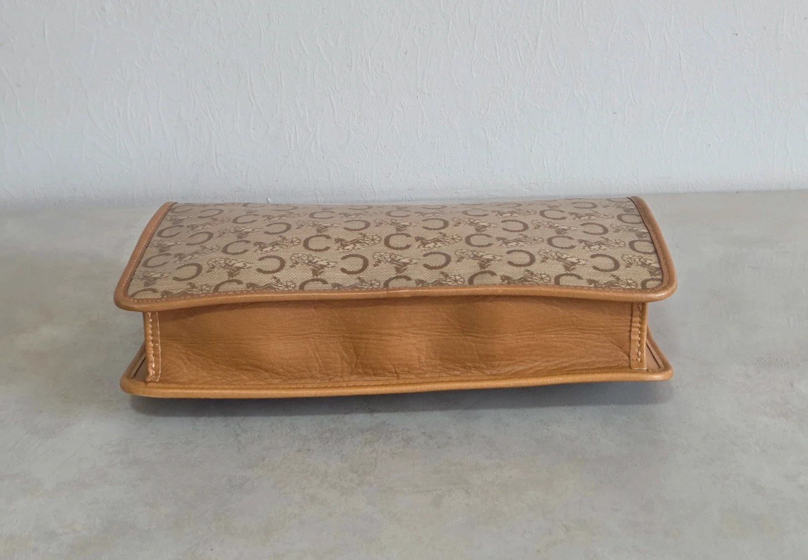 Grande pochette Céline macadam vintage trousse sacoche – CELINE 5