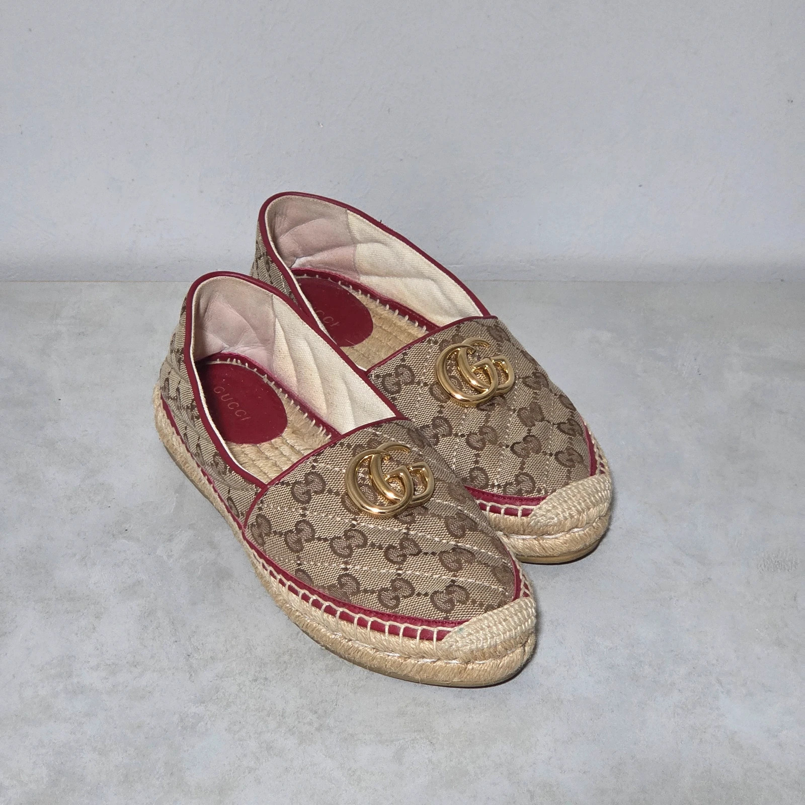 Chaussures été mocassin ballerines espadrilles sandale Gucci taille 36,5 – Gucci – taille 36.5 2
