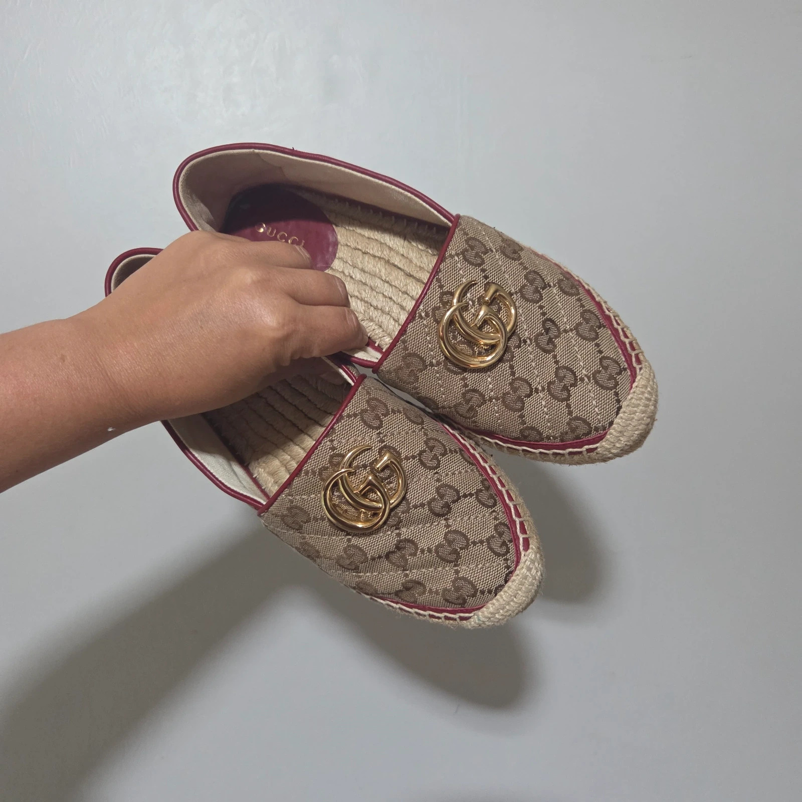 Chaussures été mocassin ballerines espadrilles sandale Gucci taille 36,5 – Gucci – taille 36.5 5