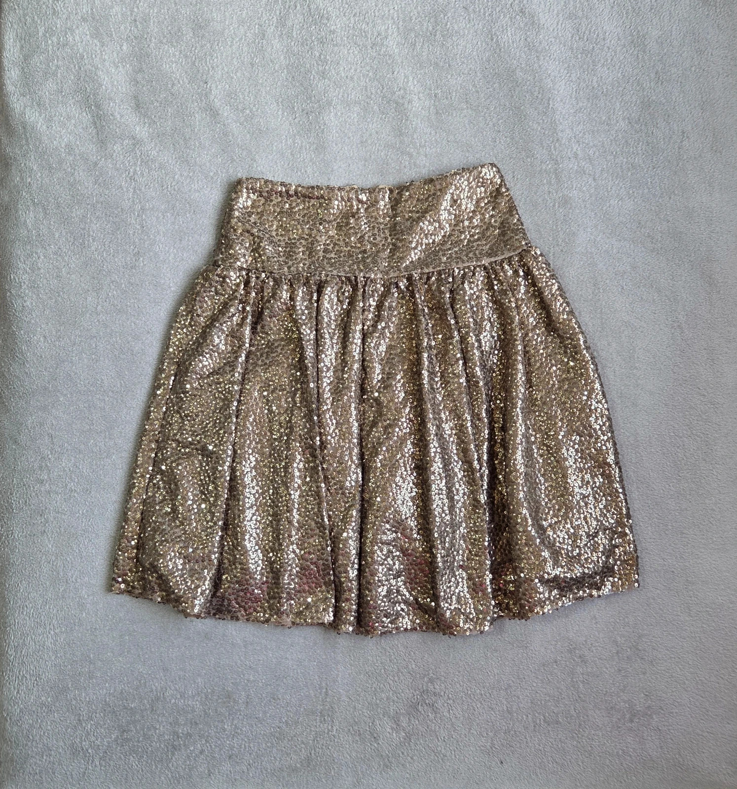 Jupe short michael kors taille M doré or sequin – Michael Kors – taille M / 38 / 10 2