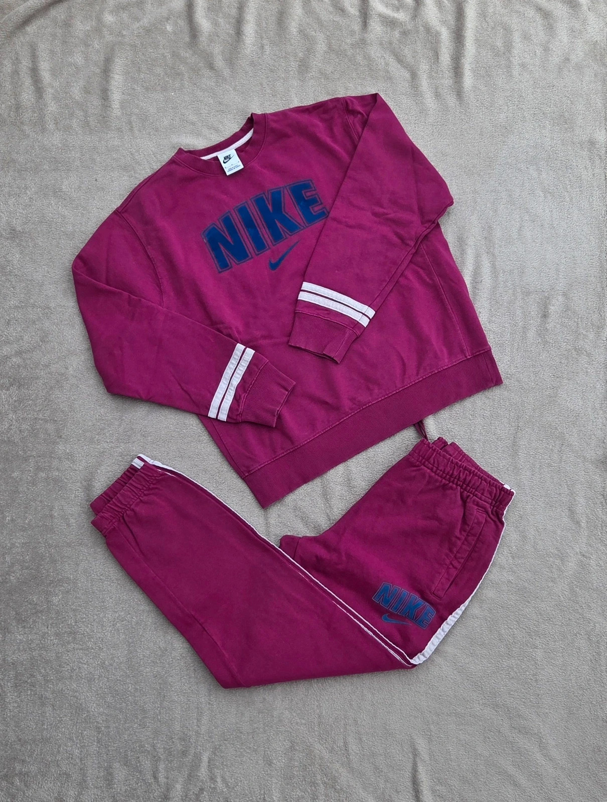 Ensemble survêtement jogging nike violet bleu taille M – Nike – taille M / 38 / 10 2
