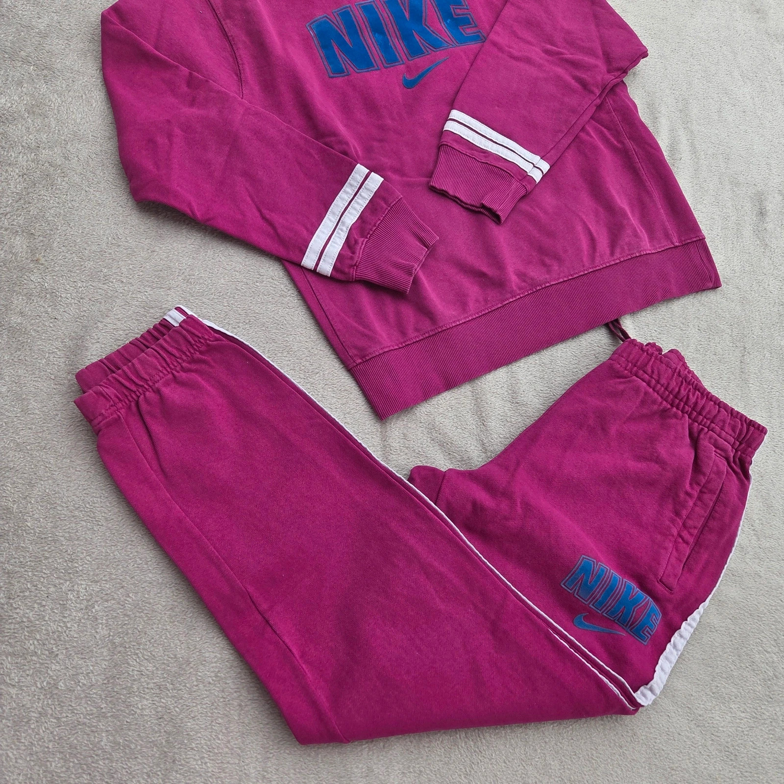 Ensemble survêtement jogging nike violet bleu taille M – Nike – taille M / 38 / 10 3