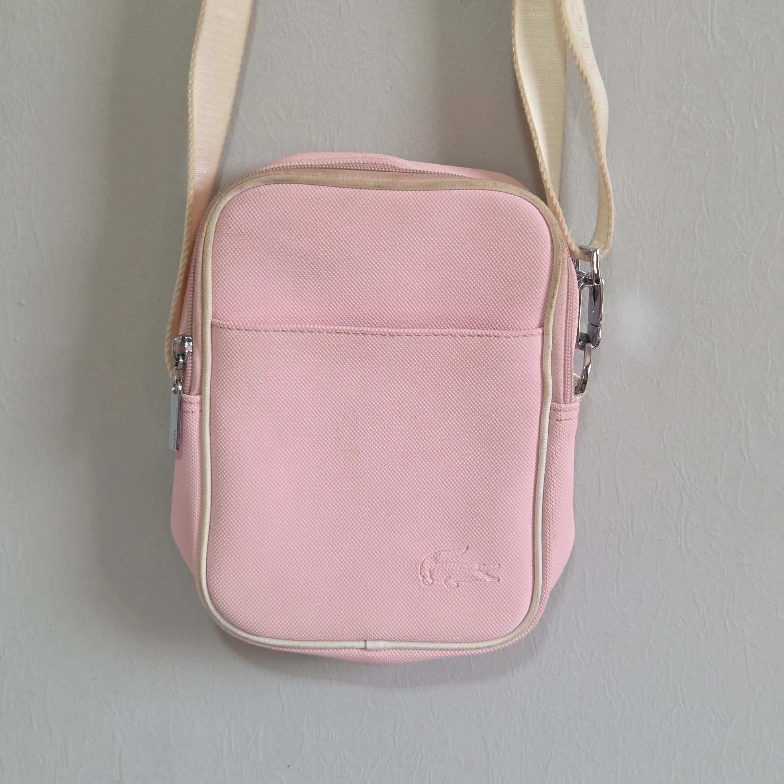 Sacoche sac bandoulière rose Lacoste vintage – Lacoste 3