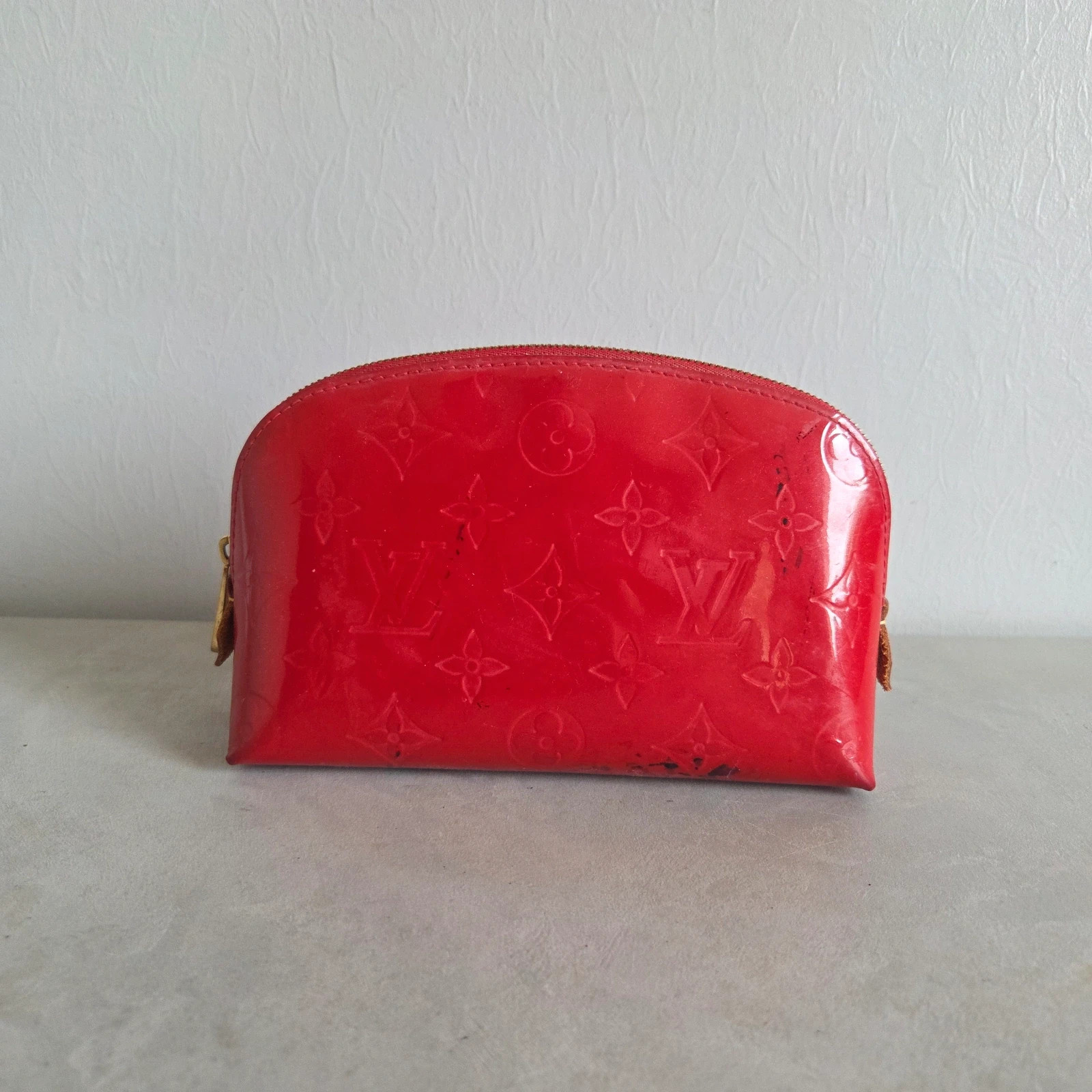 Porte monnaie trousse maquillage pochette sacoche Louis Vuitton