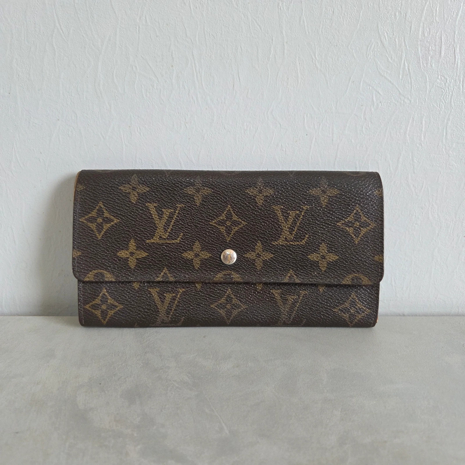 Porte monnaie porte feuille wallet porte carte Sarah Louis Vuitton vintage