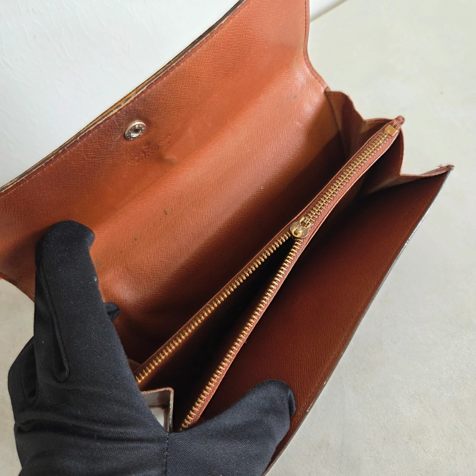 Porte monnaie porte feuille wallet porte carte Sarah Louis Vuitton vintage – Louis Vuitton 5