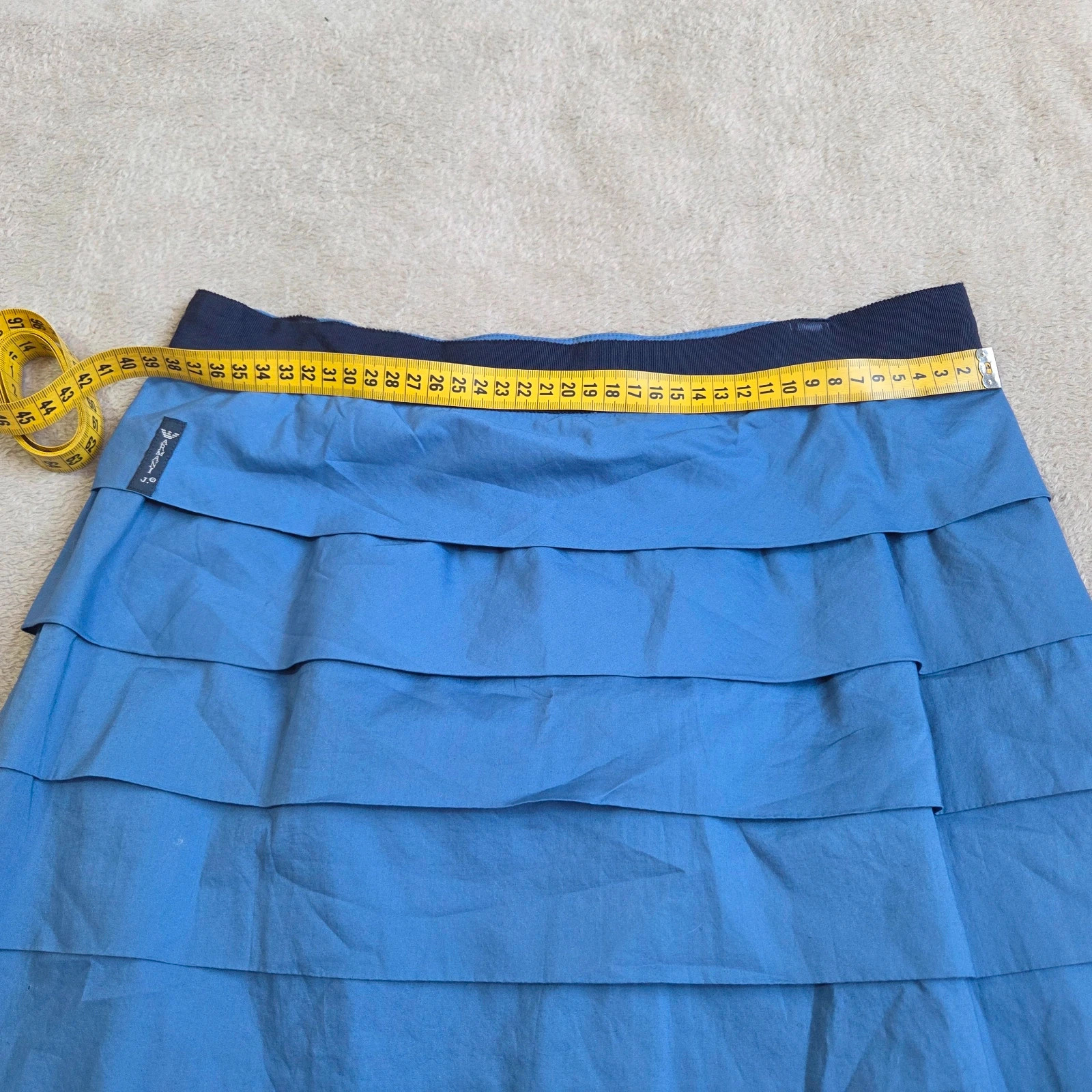 Jupe armani bleu taille 40 L vintage – Armani Jeans – taille L / 40 / 12 4