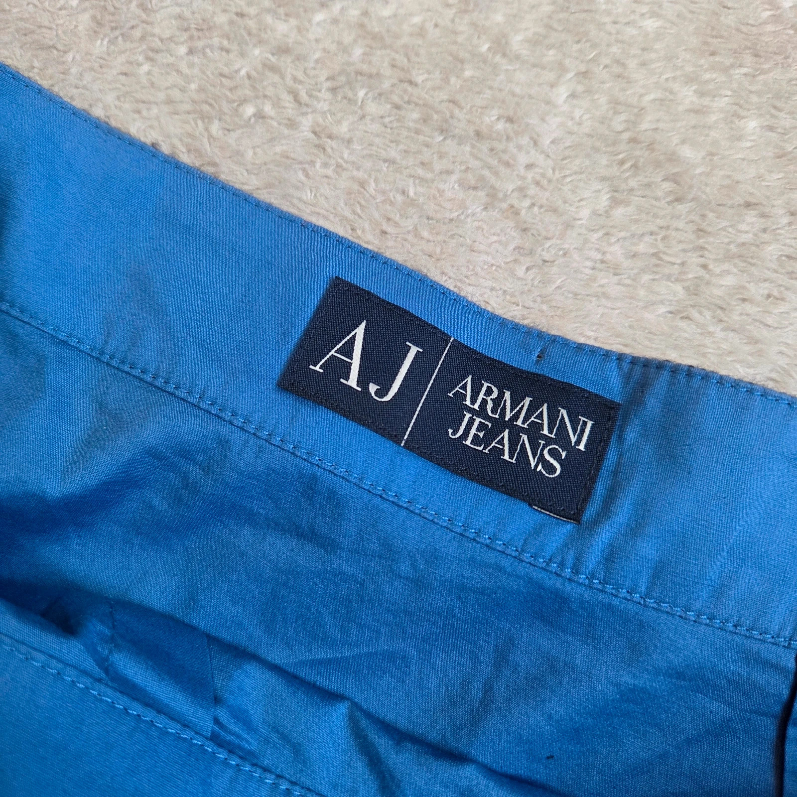 Jupe armani bleu taille 40 L vintage – Armani Jeans – taille L / 40 / 12 3