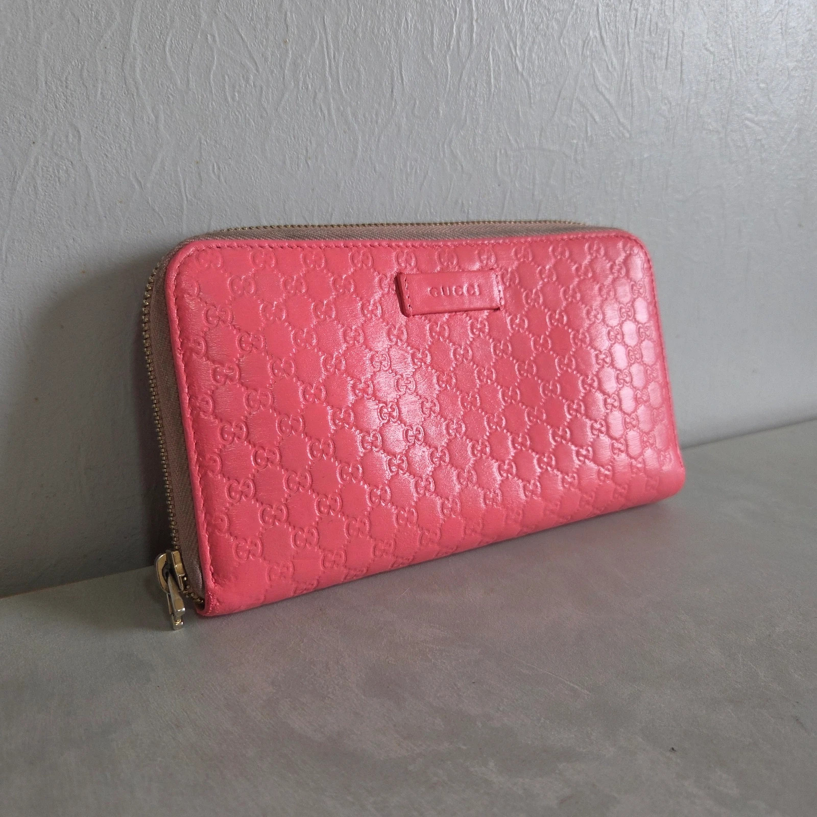 Porte monnaie porte feuille wallet porte carte gucci rose fuchia – Gucci 2